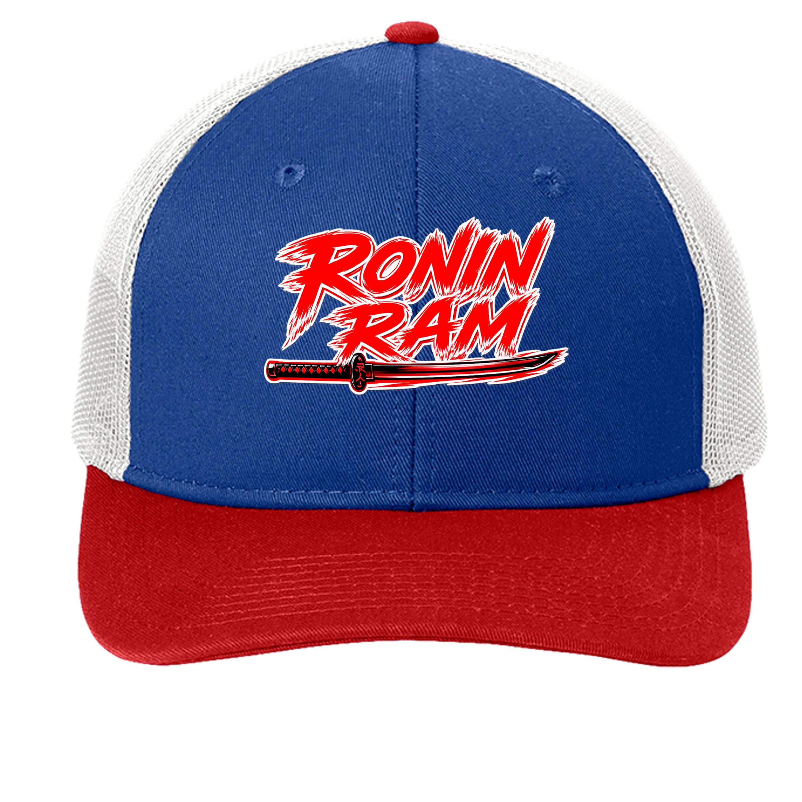 Patriot Blue/ Flame Red/ White - C402 - FRONT