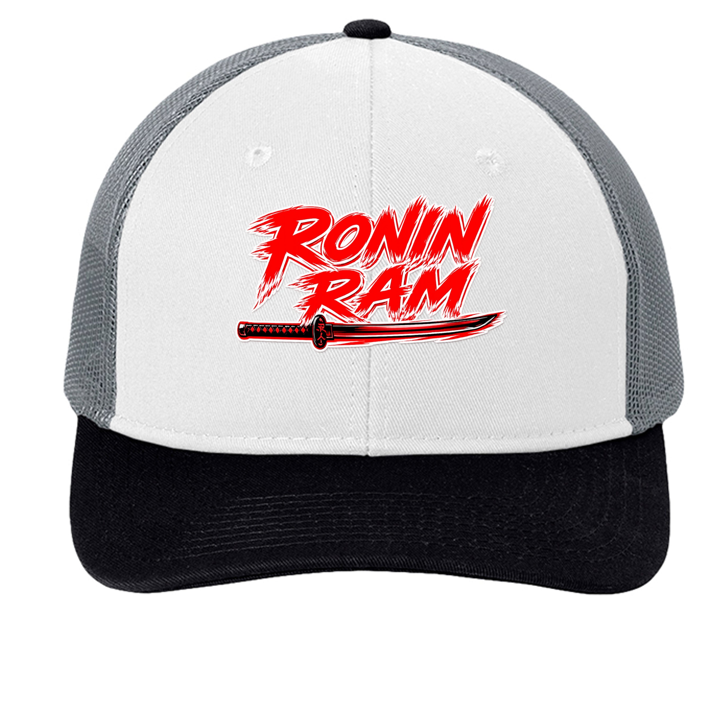 White/ Black/ Gusty Grey - C402 - FRONT