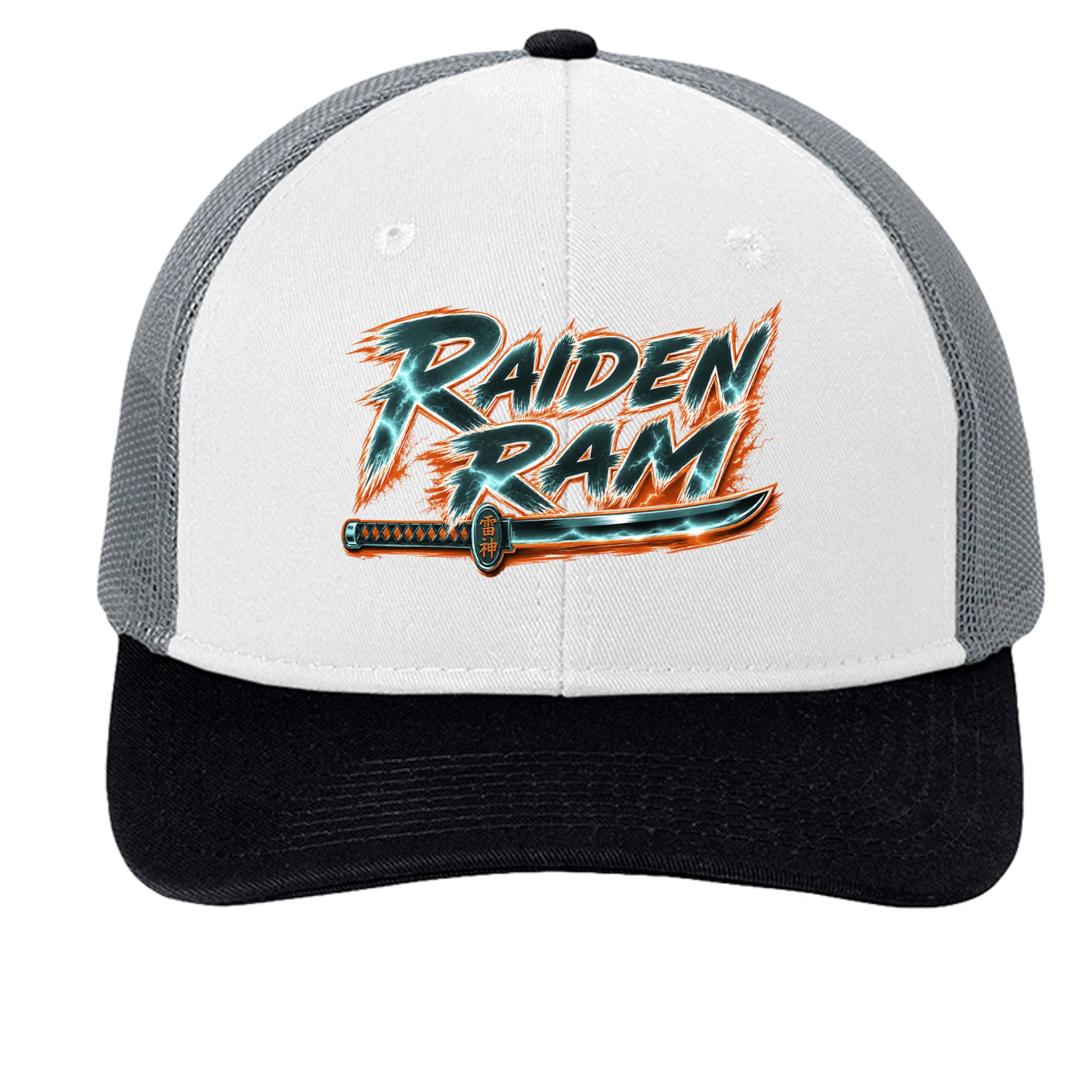 White/ Black/ Gusty Grey - C402 - FRONT