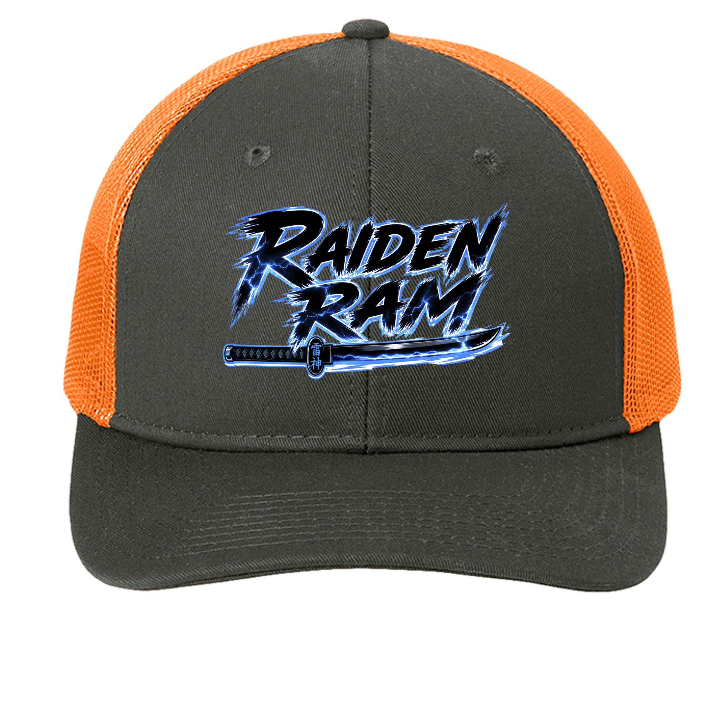 Grey Steel/ Neon Orange - C402 - FRONT