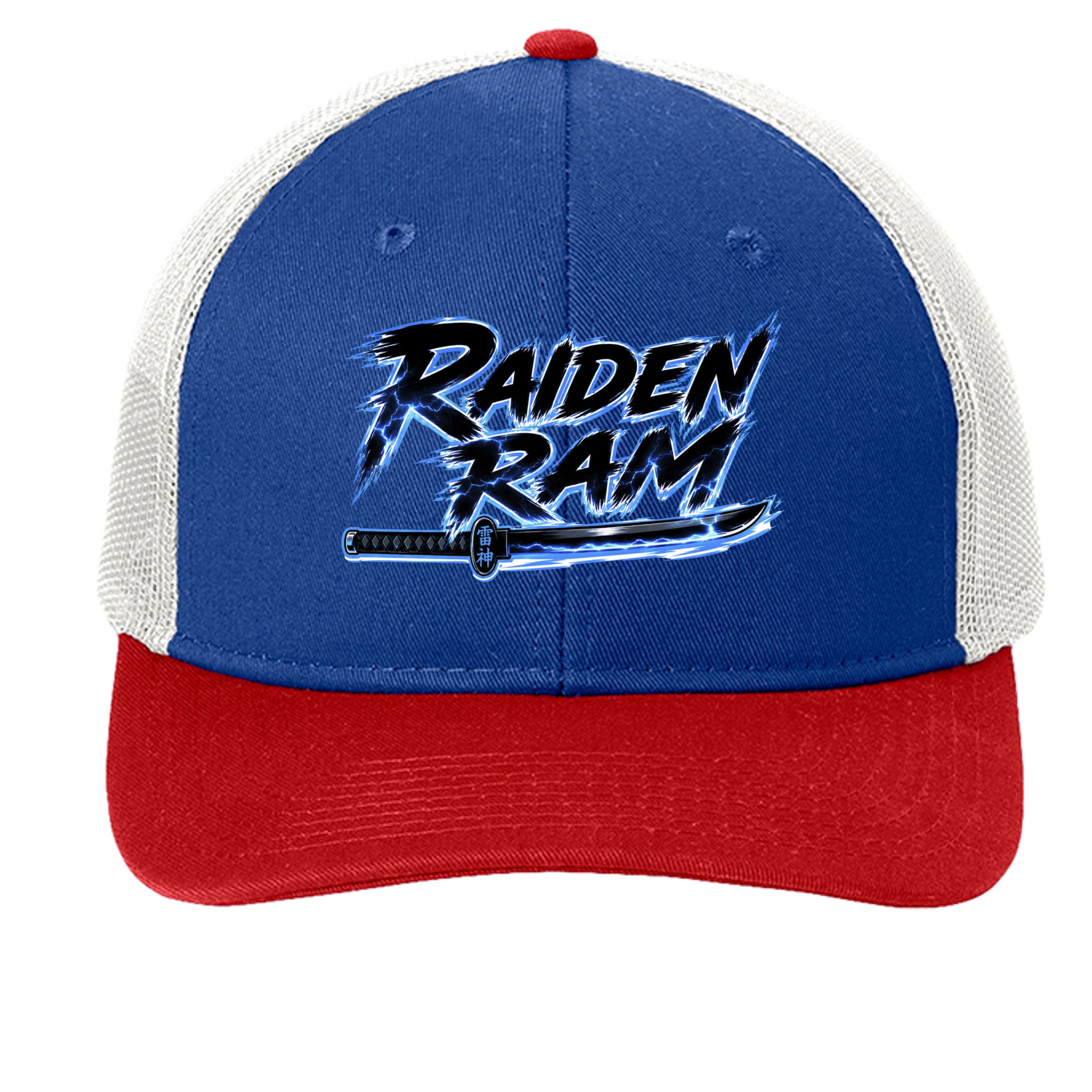 Patriot Blue/ Flame Red/ White - C402 - FRONT