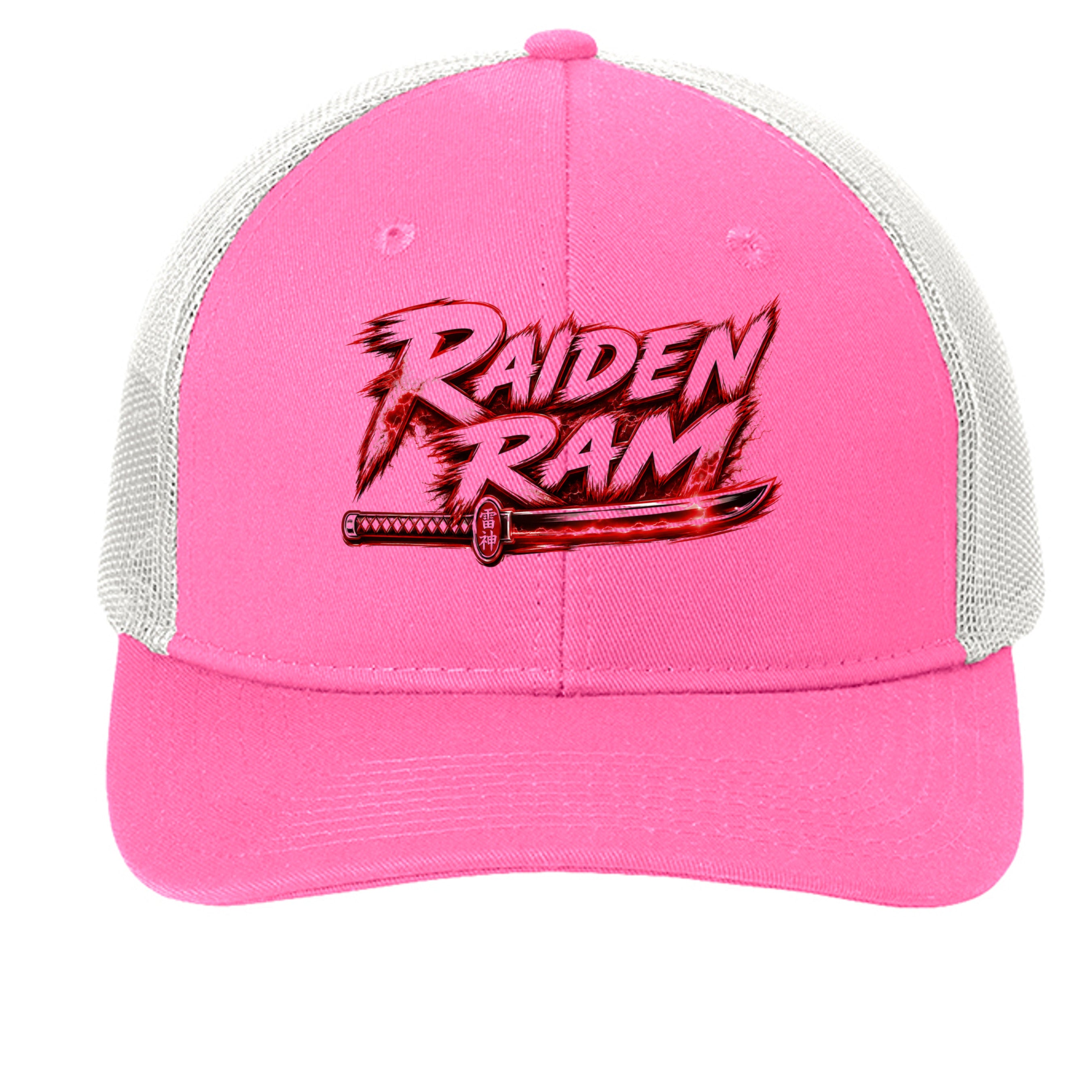 True Pink/ White - C402 - FRONT