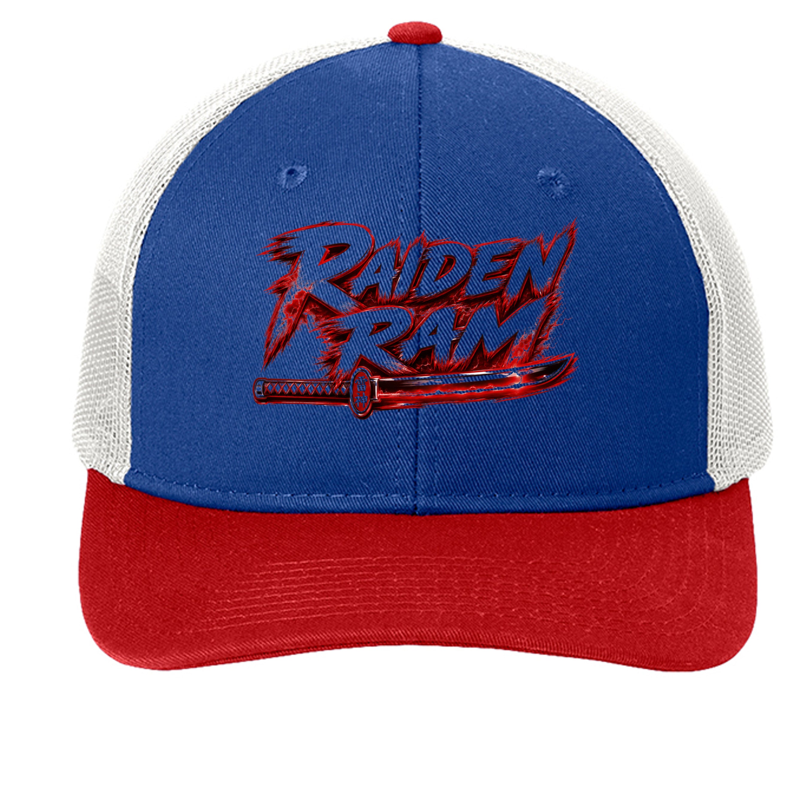 Patriot Blue/ Flame Red/ White - C402 - FRONT