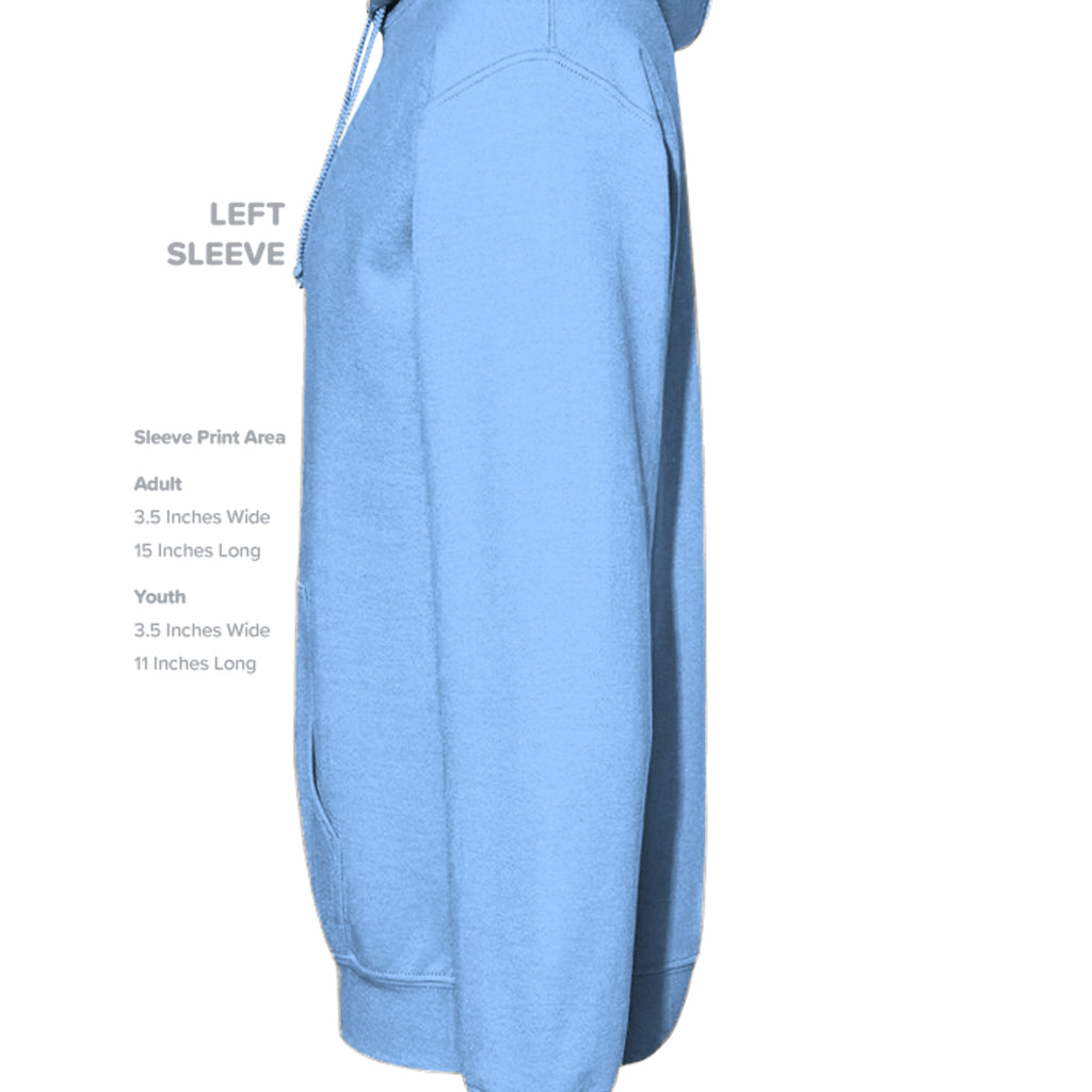 CAROLINA BLUE - G185 - SLEEVE_LEFT