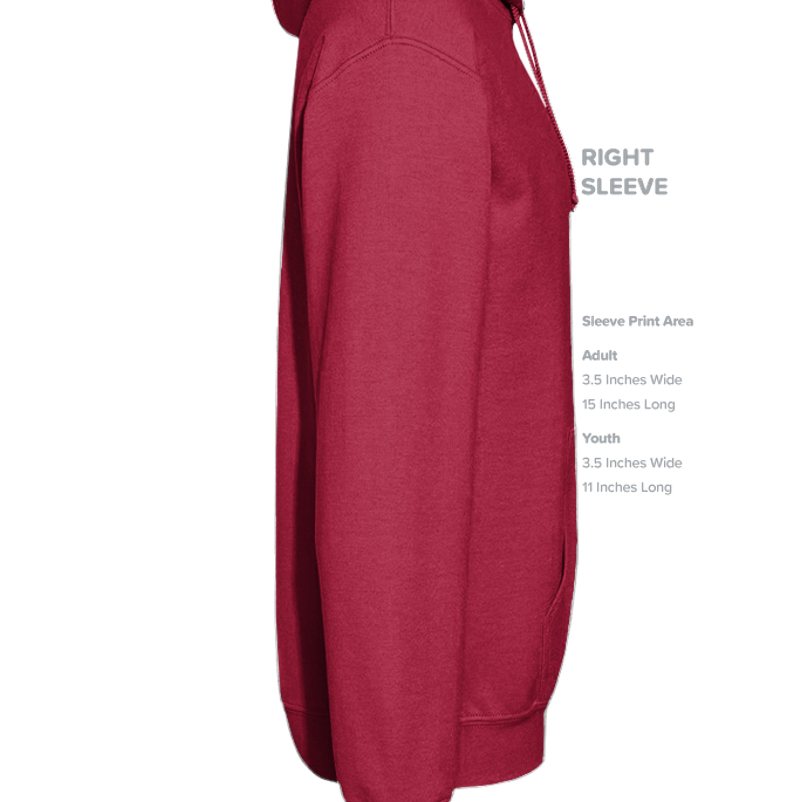 CHERRY RED - G185 - SLEEVE_RIGHT