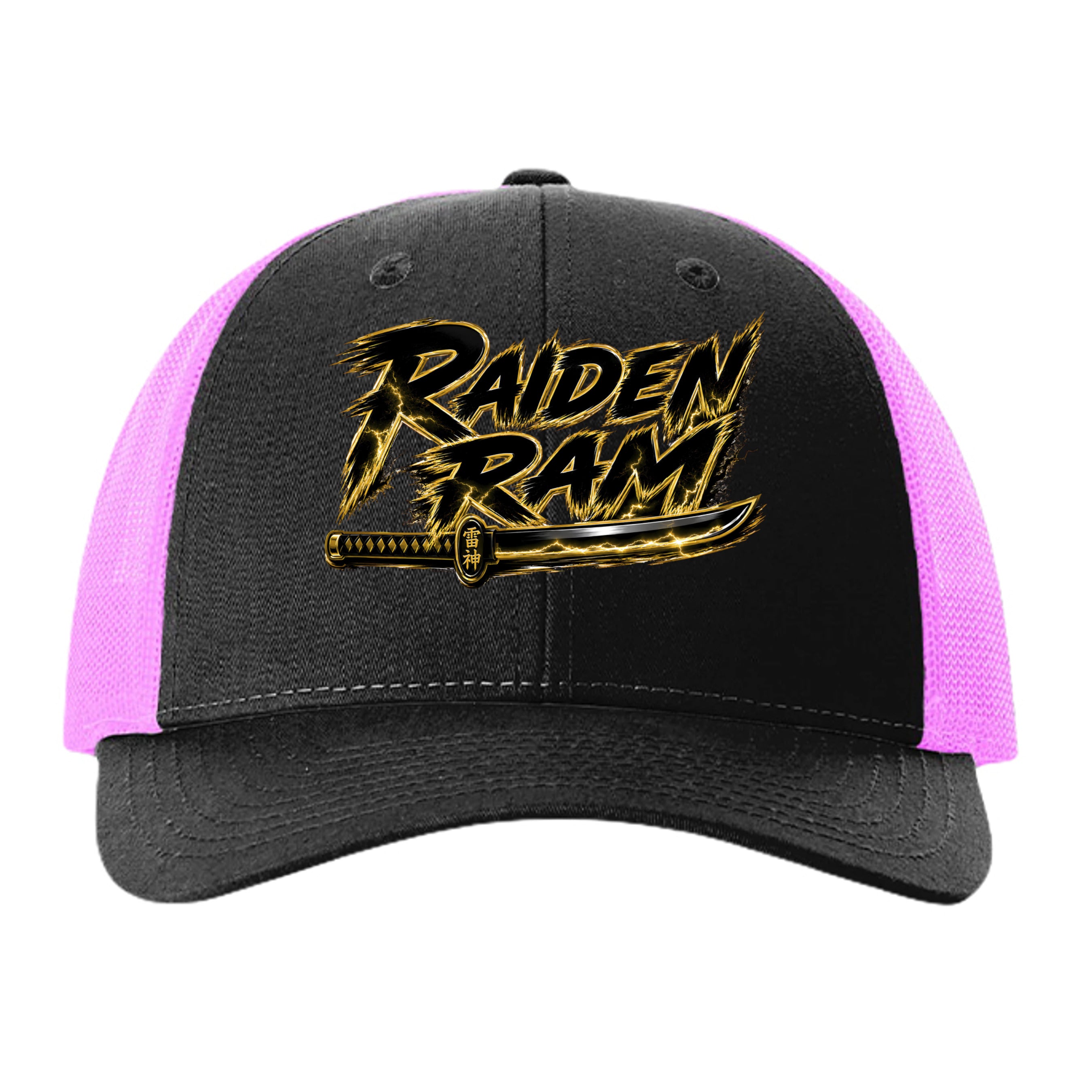 Black/ Neon Pink - 115R - FRONT