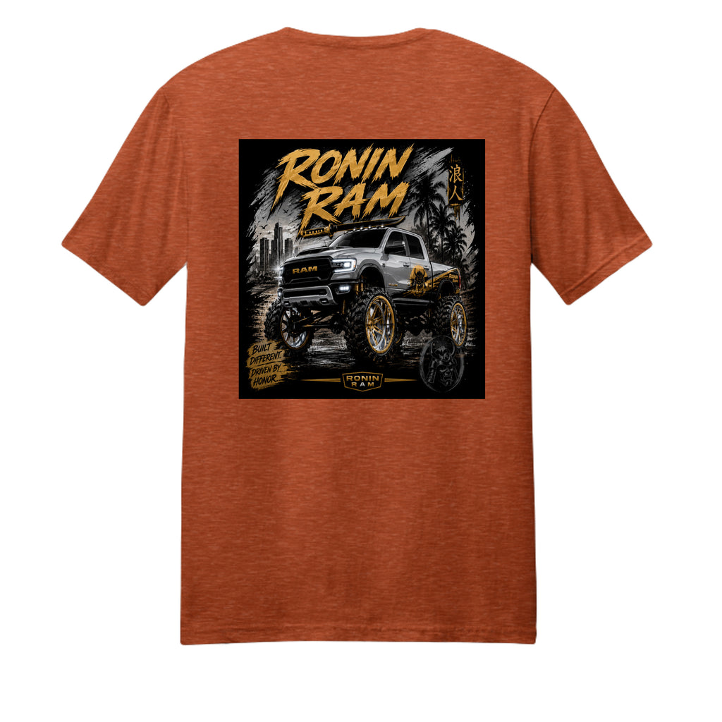Deep Orange Heather - DM108 - BACK