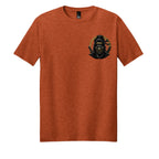 Deep Orange Heather - DM108 - FRONT