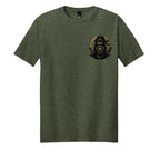 Heathered Forest Green - DM108 - FRONT