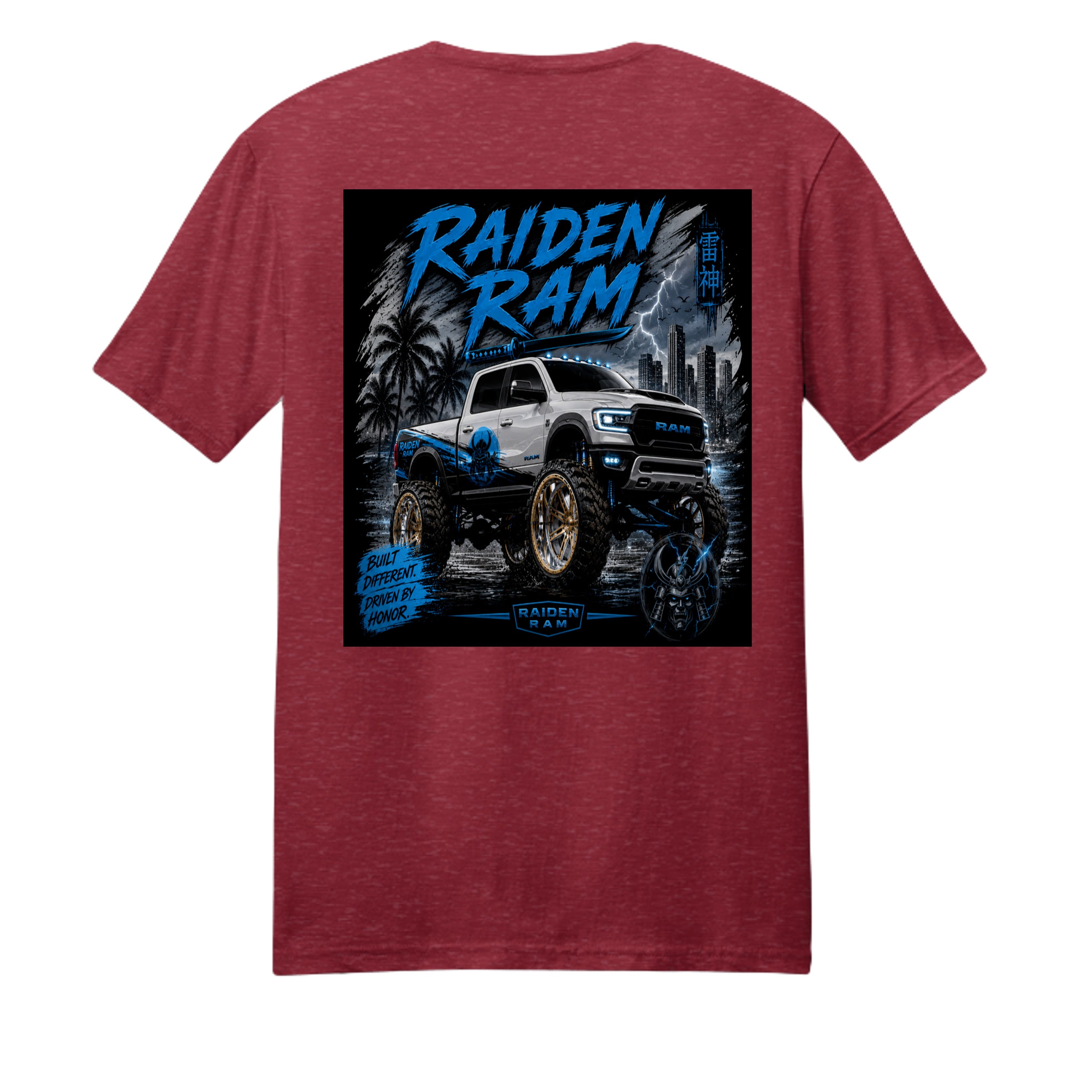 Red Fleck - DM108 - BACK