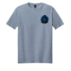 Flint Blue Heather - DM108 - FRONT