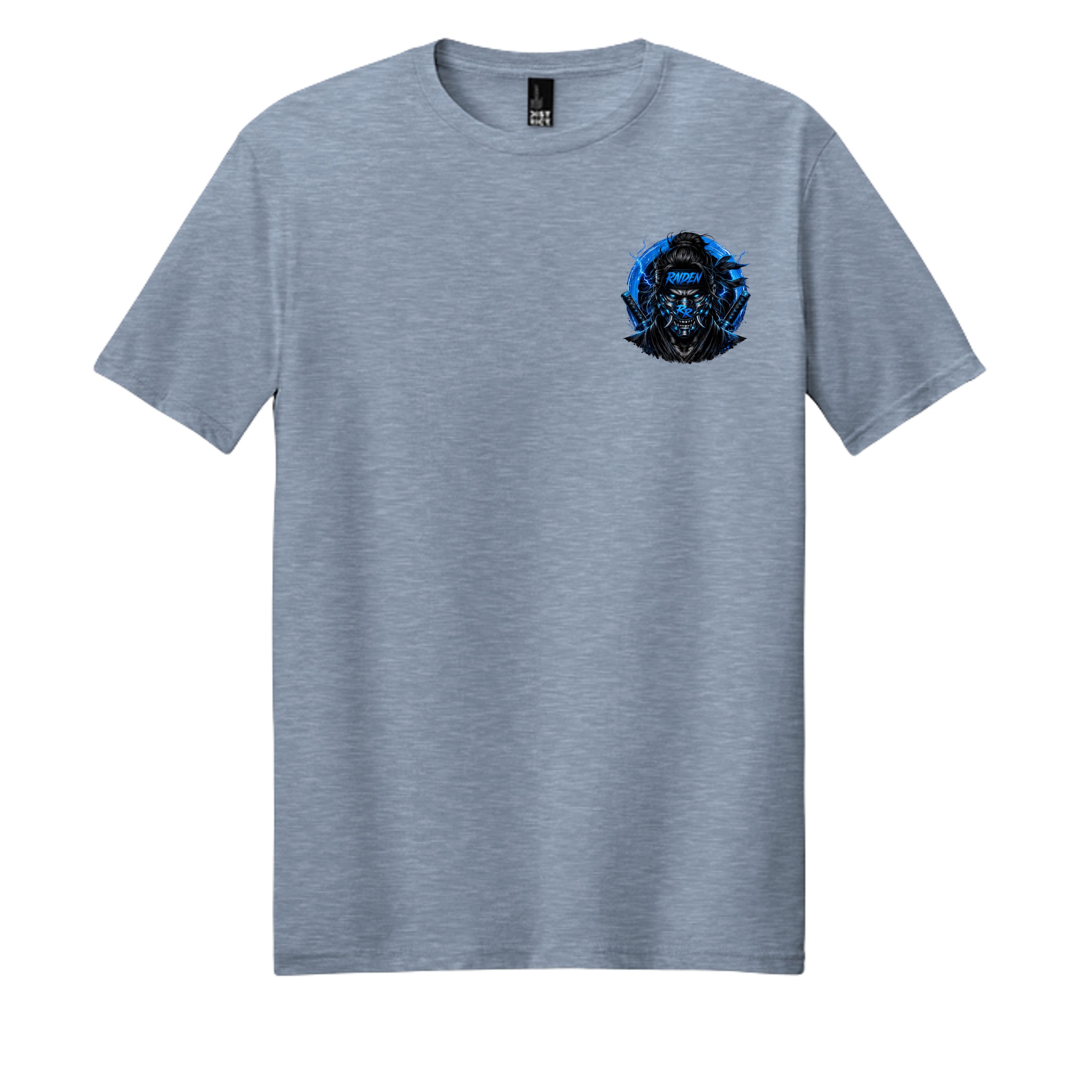 Flint Blue Heather - DM108 - FRONT