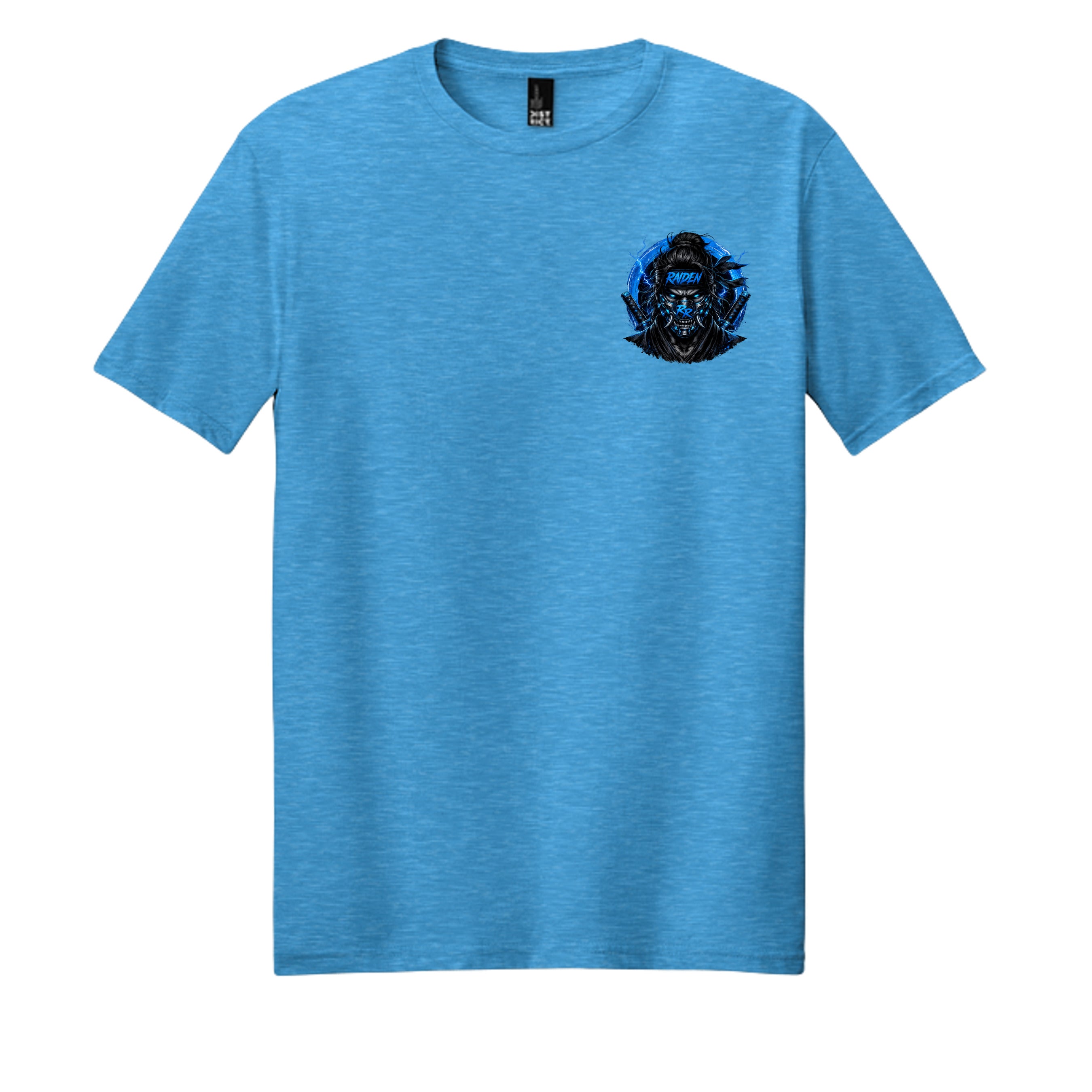 Heathered Bright Turquoise - DM108 - FRONT