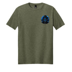 Heathered Olive - DM108 - FRONT
