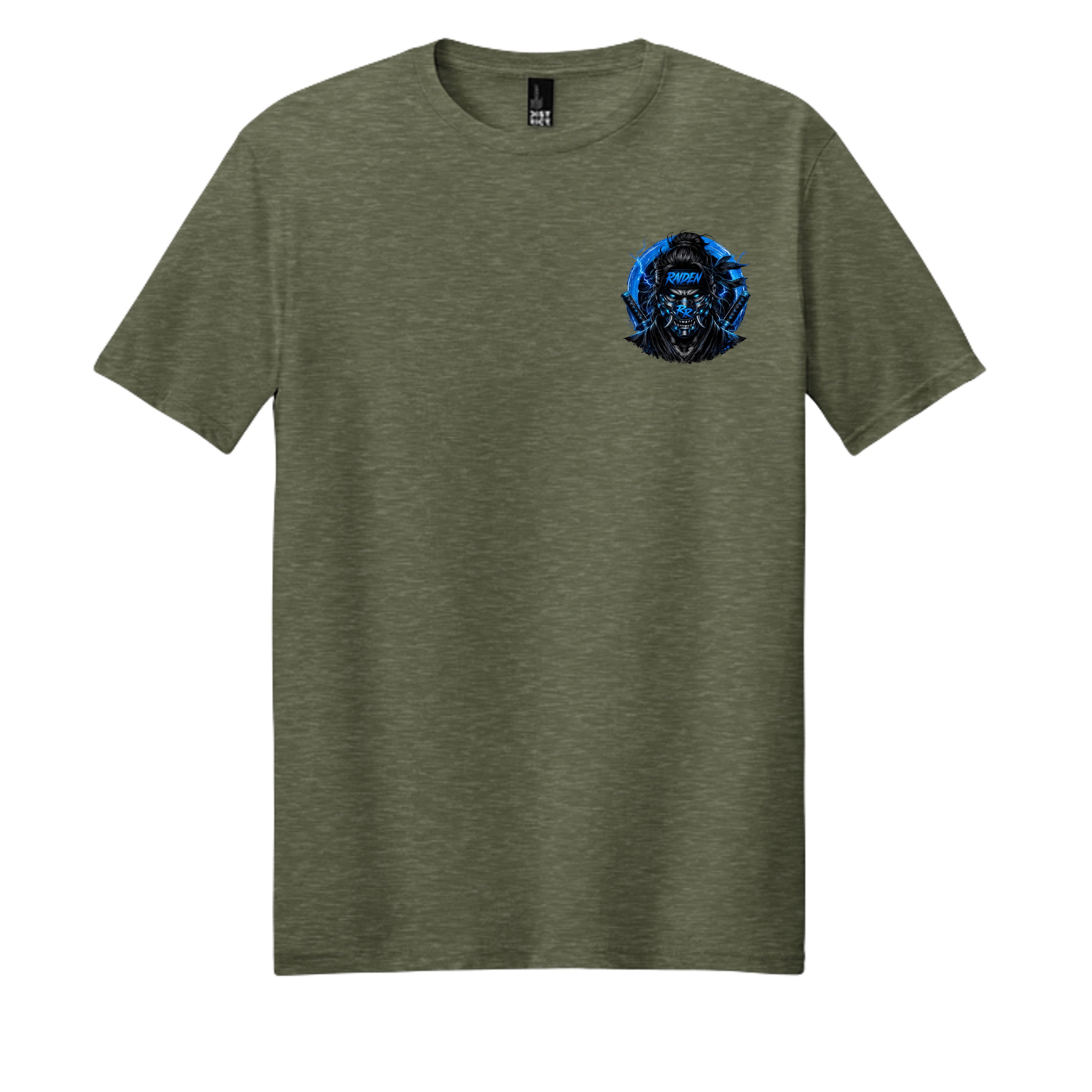 Heathered Olive - DM108 - FRONT